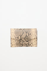 Dries Van Noten Embossed Leather Printed Clutch