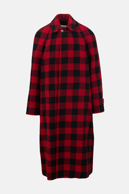 Dries Van Noten FW 2017 Check Coat