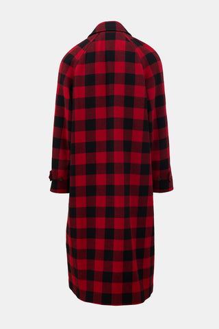 Dries Van Noten FW 2017 Check Coat