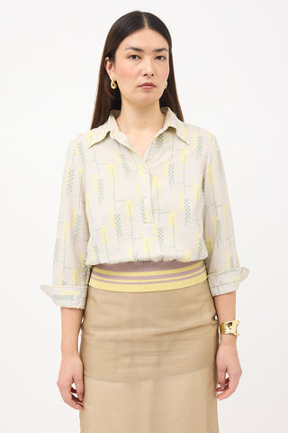 Dries Van Noten Geometric Printed Shirt