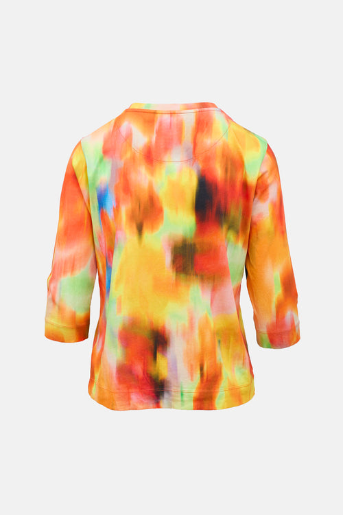Dries Van Noten Jersey Printed Top