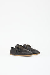 Dries Van Noten Leather Lace Up Sneaker