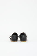 Dries Van Noten Leather Lace Up Sneaker