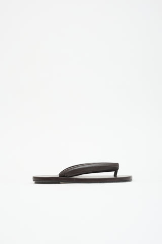 Dries Van Noten Leather Thong Strap Sandal