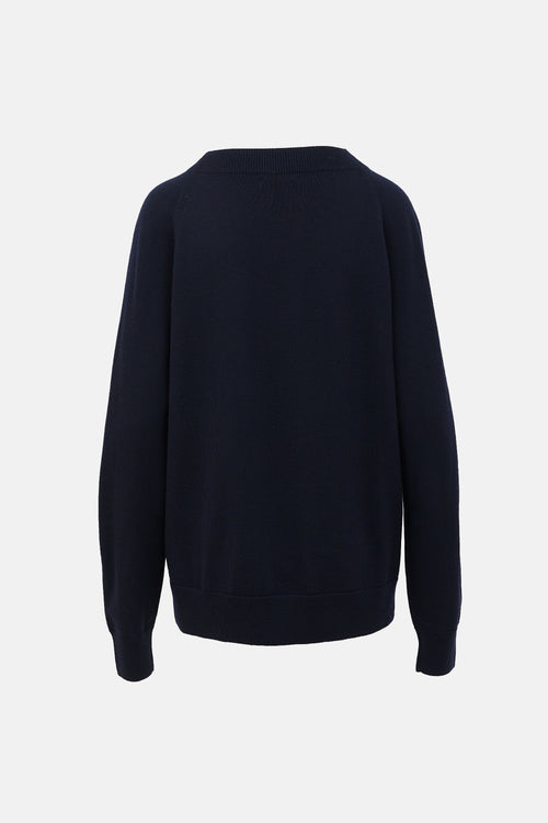 Dries Van Noten Merino Wool Oversized Sweater