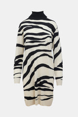 Dries Van Noten Merino Wool Patterned Dress