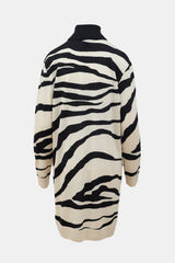 Dries Van Noten Merino Wool Patterned Dress