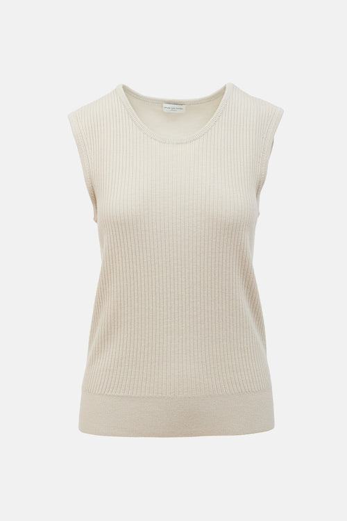 Dries Van Noten Merino Wool Sweater Vest