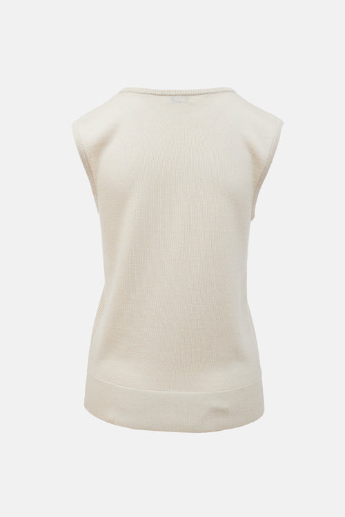 Dries Van Noten Merino Wool Sweater Vest