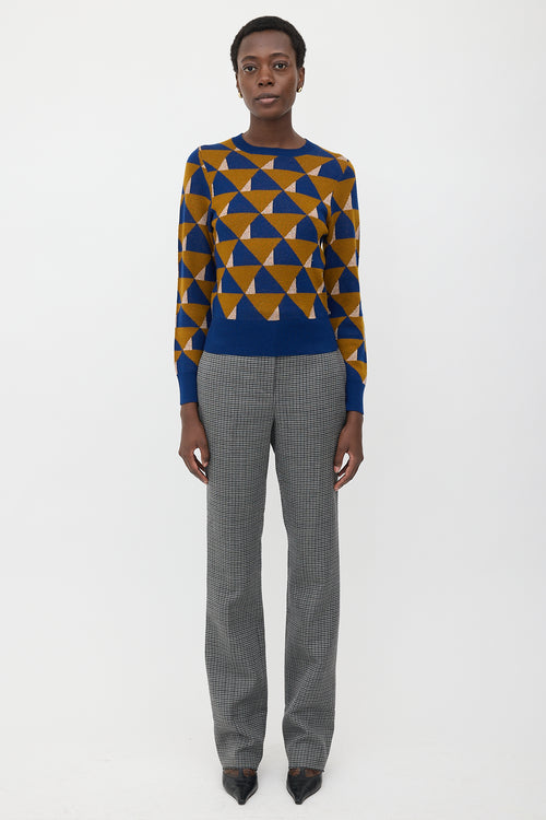 Dries Van Noten Merino Wool & Metallic Sweater