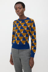 Dries Van Noten Merino Wool & Metallic Sweater