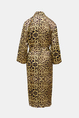 Dries Van Noten Satin Printed Robe