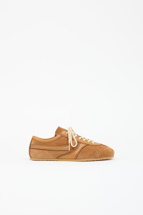 Dries Van Noten Suede & Leather Sneaker
