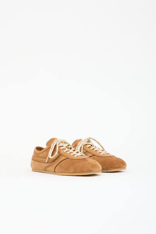 Dries Van Noten Suede & Leather Sneaker