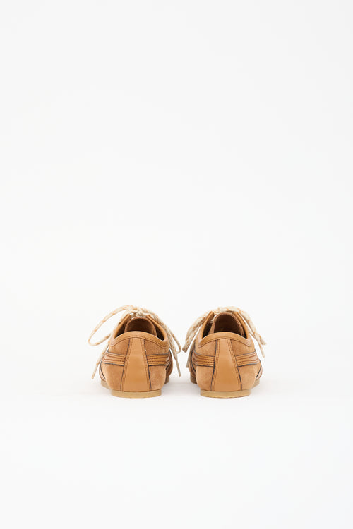Dries Van Noten Suede & Leather Sneaker