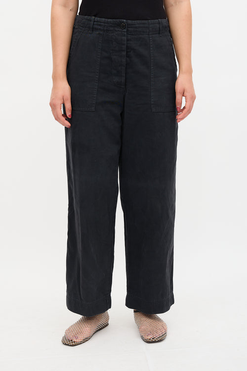 Dries Van Noten Wide Leg Pant