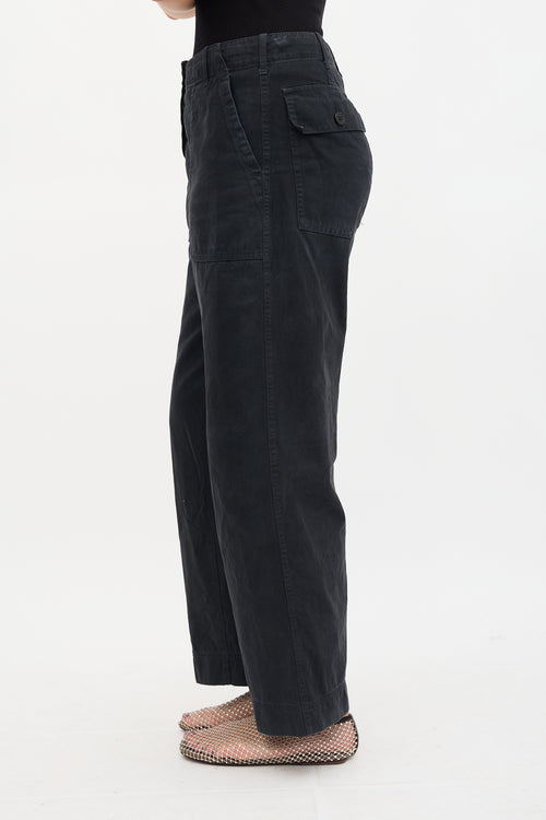Dries Van Noten Wide Leg Pant