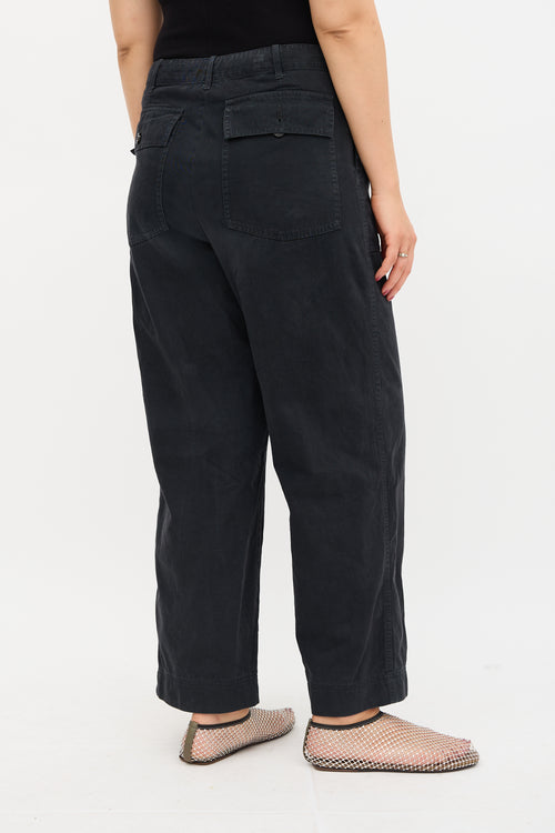 Dries Van Noten Wide Leg Pant