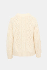 Dries Van Noten Wool Cable Knit Sweater
