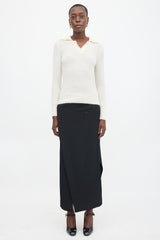 Dries Van Noten Wool Polo Sweater