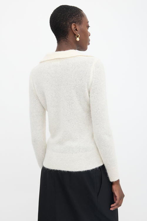 Dries Van Noten Wool Polo Sweater