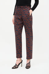 Dries Van Noten Wool Tapestry Trouser