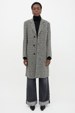 Dries Van Noten Woven Patterned Coat
