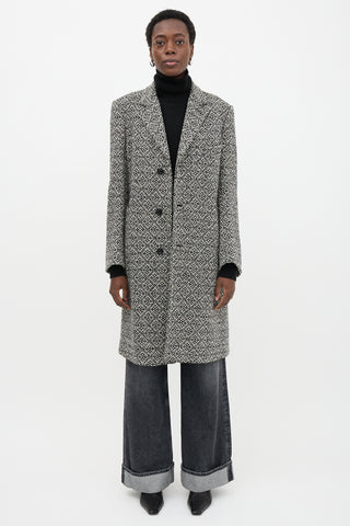 Dries Van Noten Woven Patterned Coat