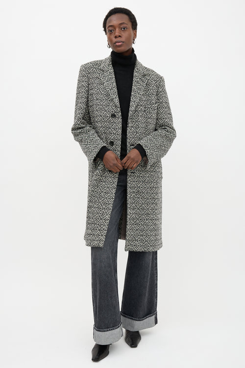 Dries Van Noten Woven Patterned Coat