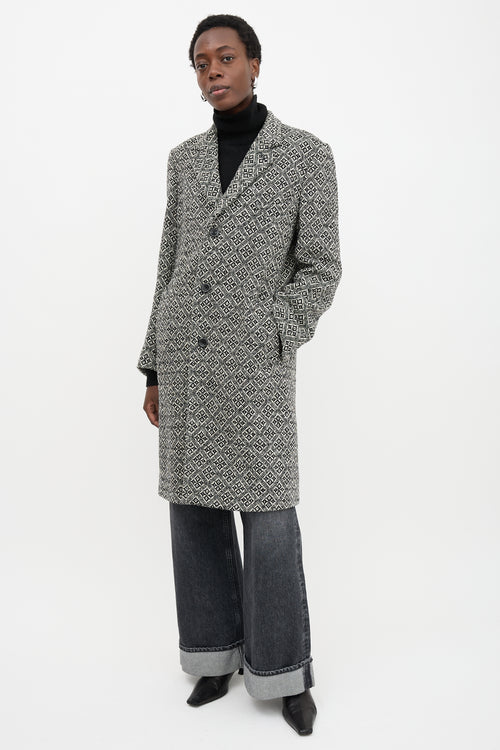 Dries Van Noten Woven Patterned Coat