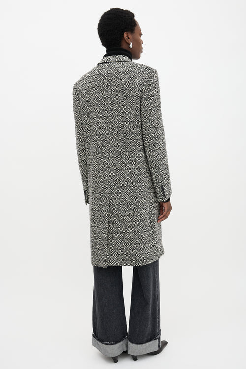 Dries Van Noten Woven Patterned Coat