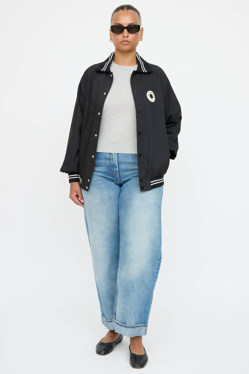 Drole De Monsieur Nylon Graphic Jacket