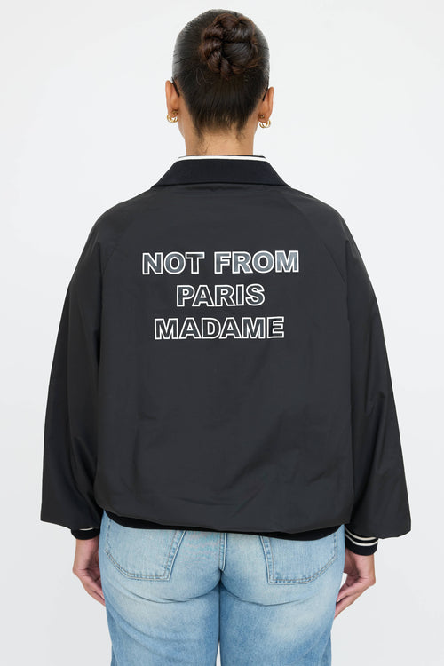 Drole De Monsieur Nylon Graphic Jacket