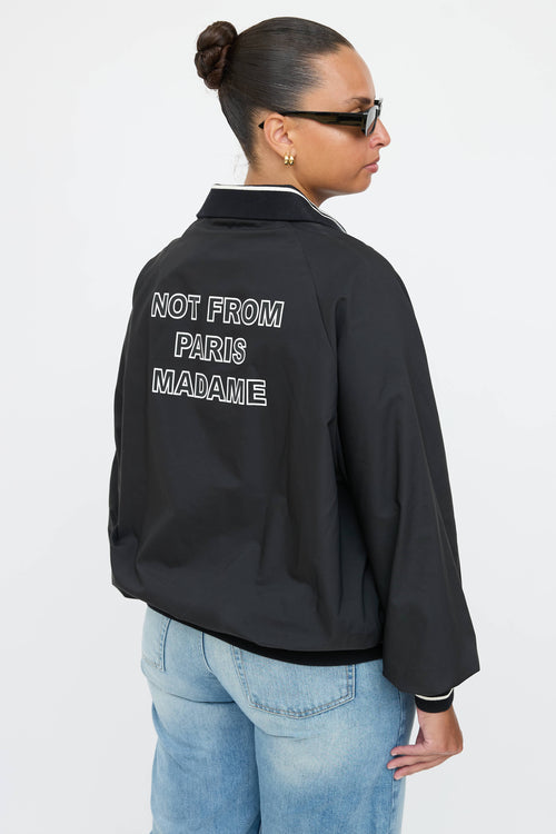 Drole De Monsieur Nylon Graphic Jacket