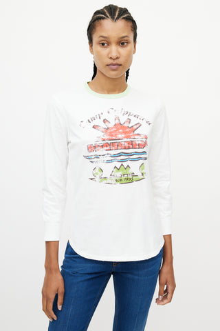 DSquared2 White & Multicolour Camp Chipawa Shirt