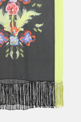 DSquared3 Silk Fringe Scarf