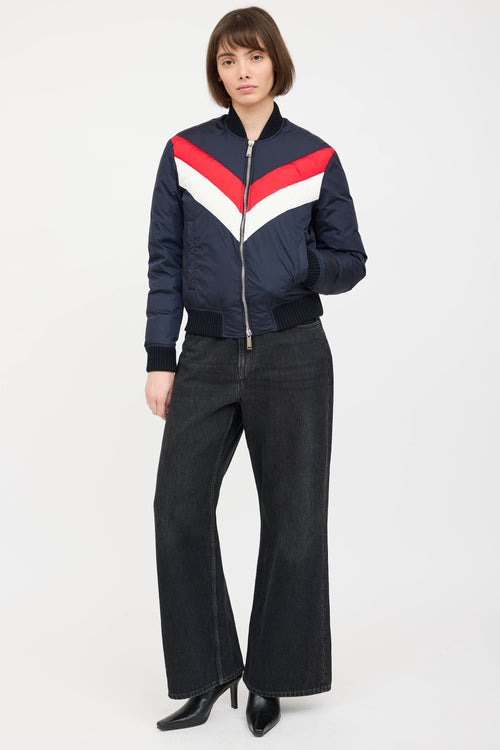 DSquared6 Quilted Down Bomber Jacket