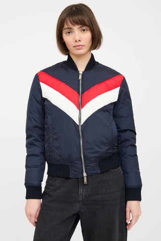DSquared2 Quilted Down Bomber Jacket