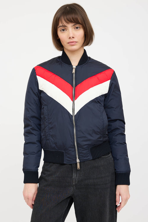 DSquared2 Quilted Down Bomber Jacket