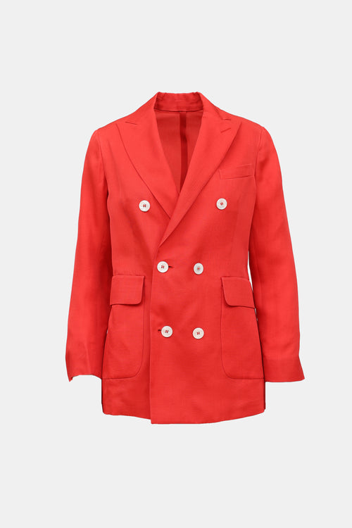 DSquared2 Silk Double Breasted Blazer