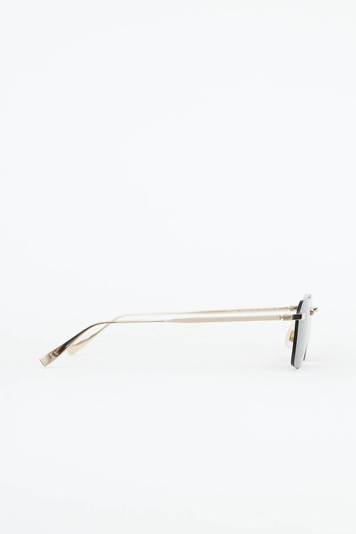 Dunhill DU0061 Rimless Square Sunglasses