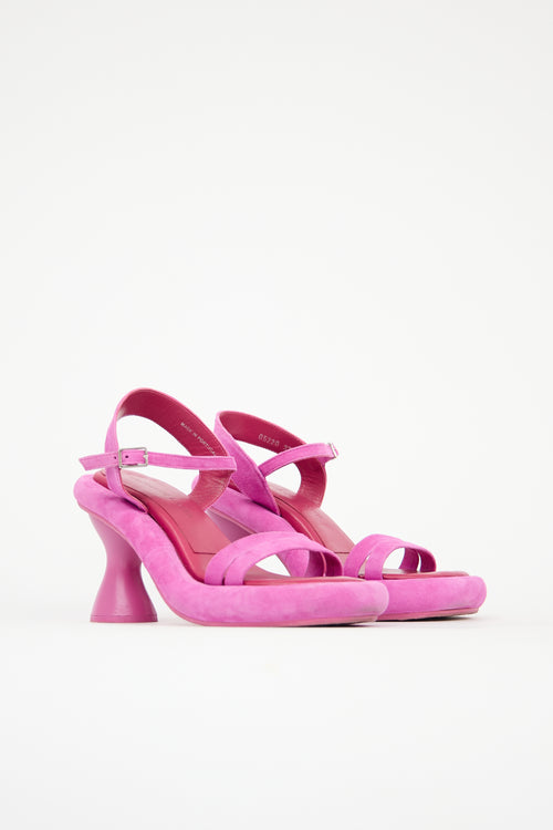 Eckhaus Latta Suede Raft Sandal