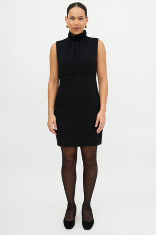 Emilio Pucci Wool Mock Neck Dress