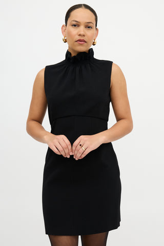 Emilio Pucci Wool Mock Neck Dress