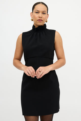 Emilio Pucci Wool Mock Neck Dress