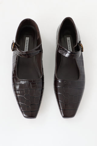 Emme Parsons Leather Tramonto Mary Jane Flat