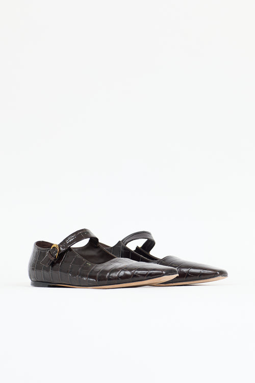 Emme Parsons Leather Tramonto Mary Jane Flat