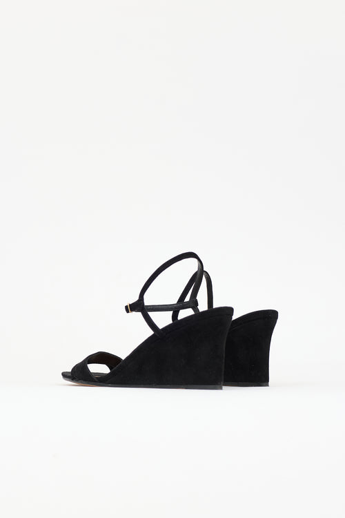 Emme Parsons Suede Simple Wedge Sandal