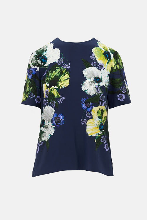 Erdem Floral Blouse