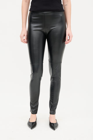 Wolford Faux Leather Estella Pant